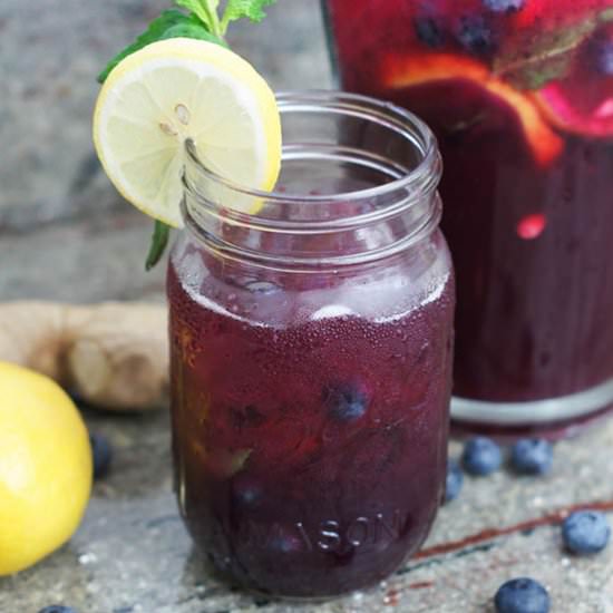 Blueberry Ginger Lemonade