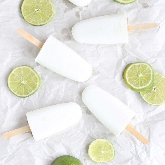 Coconut Lime Popsicles