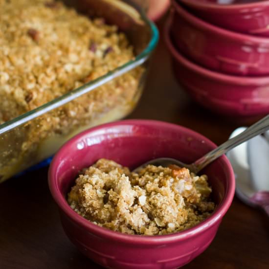 Brown Butter Apple Crisp