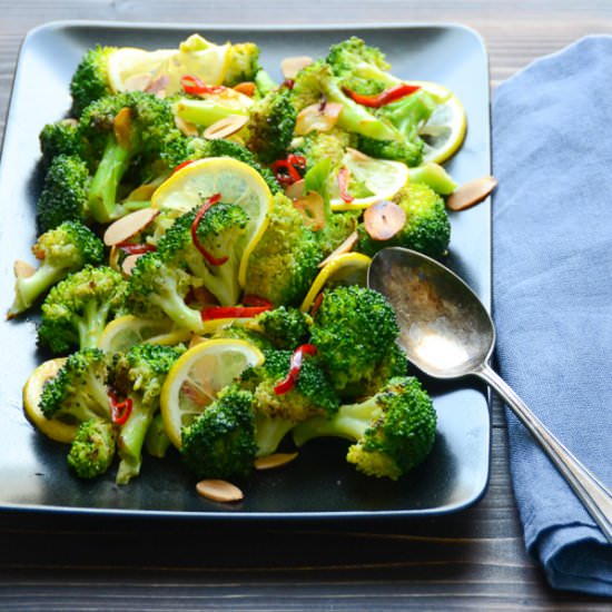 Ottolenghi’s grilled broccoli