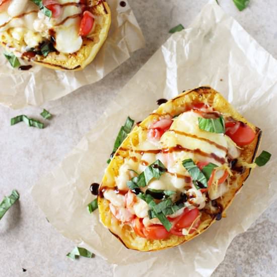 Caprese spaghetti squash