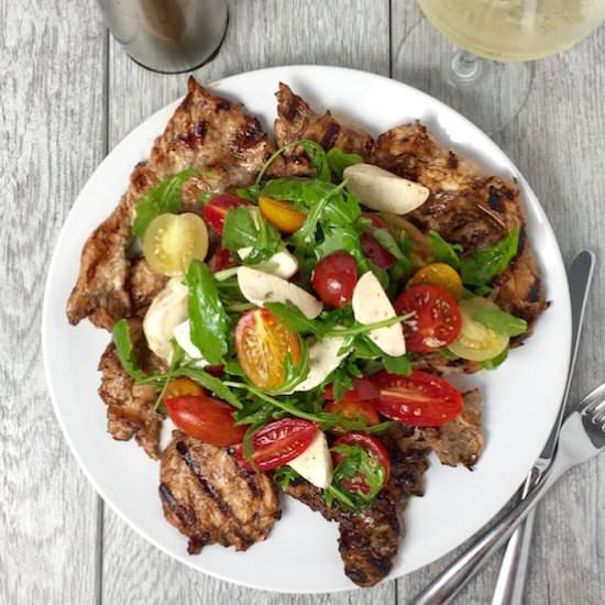 Grilled Chicken Paillard