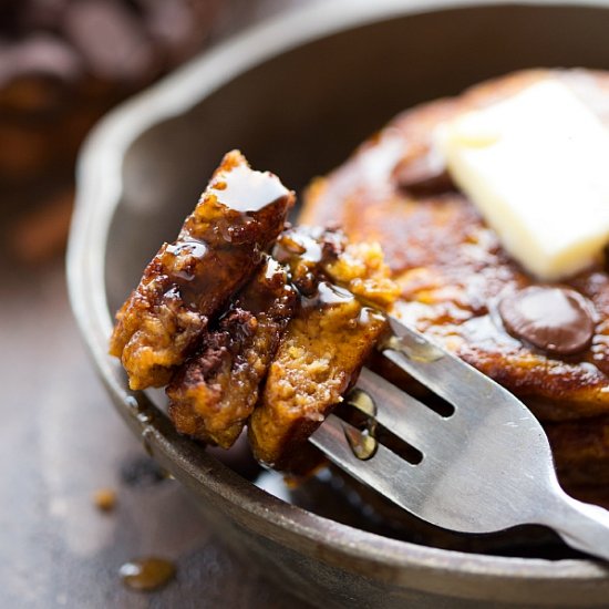 Healthy Pumpkin Pancakes