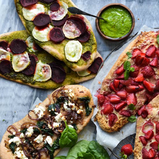 Sweet & Savoury Flatbreads