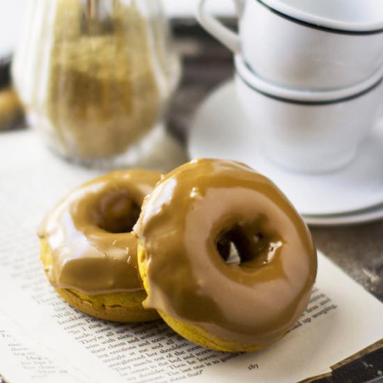 Pumpkin Spice Latte Donuts