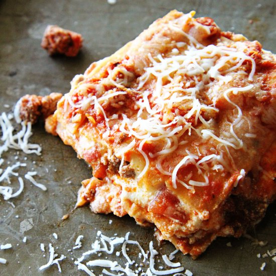 Easy Cheesy Lasagna