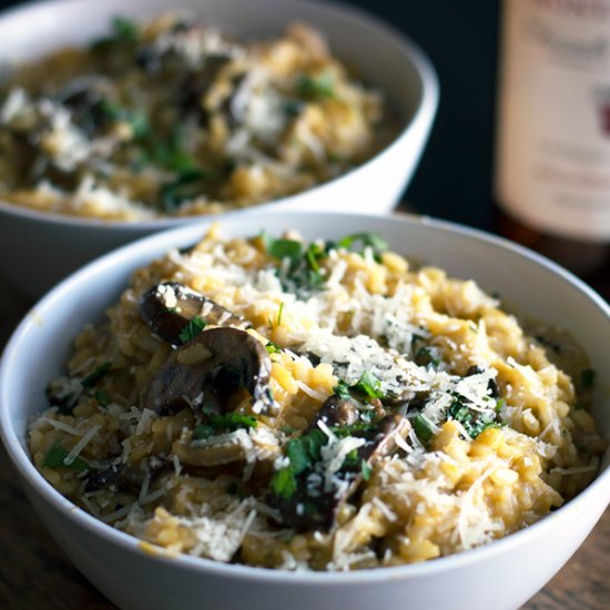 Tuscan Wild Mushroom Risotto