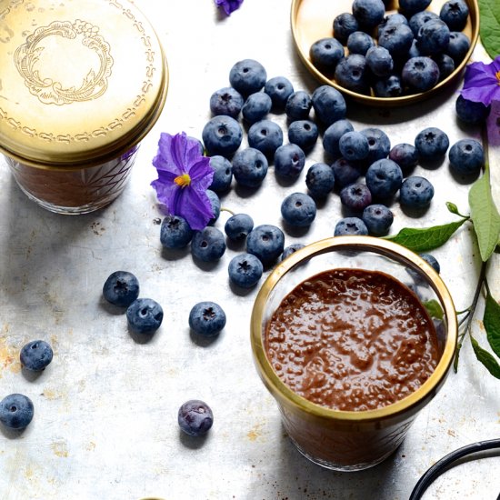 Chocolate Chia Puddings