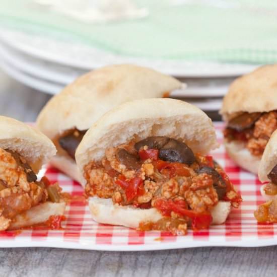 Slow Cooker Chicken Sloppy Joes