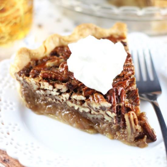 Brown Butter Bourbon Pecan Pie