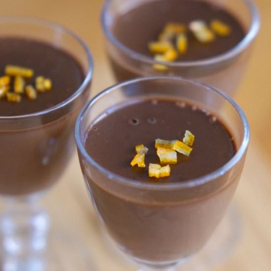 Chocolate Orange Pots de Creme