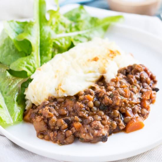 Lamb & Lentil Shepherd’s Pie