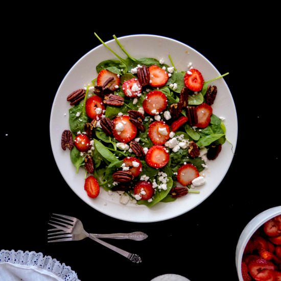 Strawberry Goat Cheese Salad