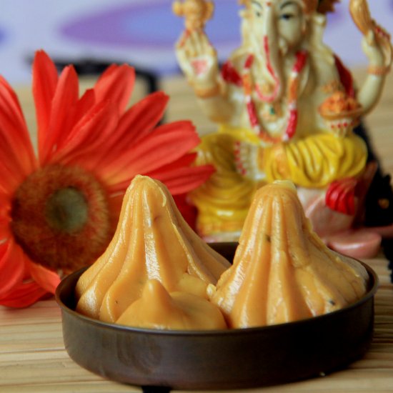 Koya Modak, Milk sweet with Saffron