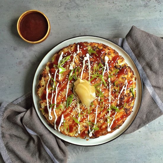 Okonomiyaki (Japanese Pancake)