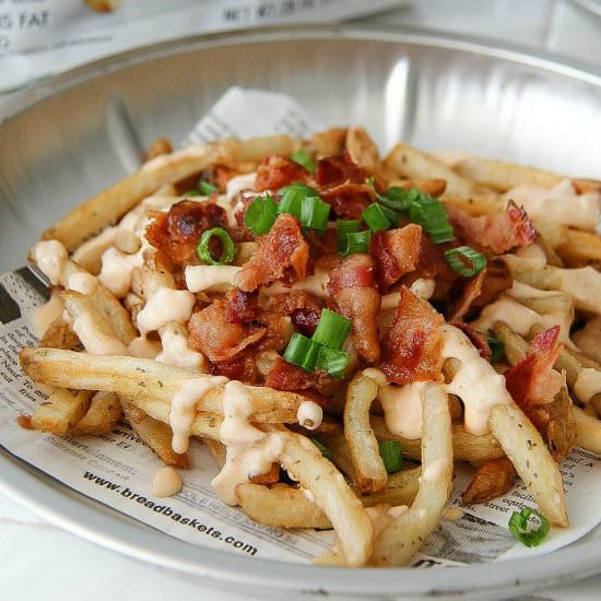 Loaded Bacon Rosemary Fries