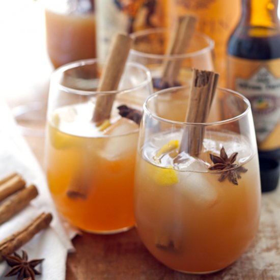 Spiced Rum Cider Cocktail