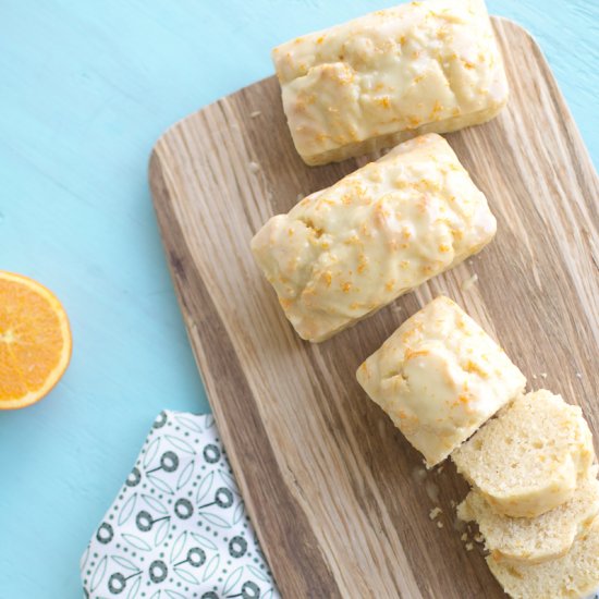 Double Orange Mini Loaves