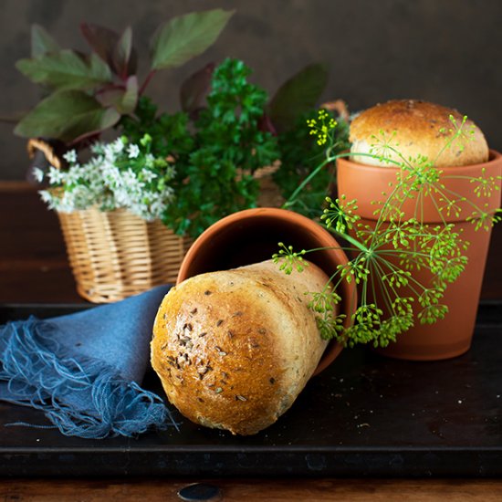 Garlic Bread with Fresh Herbs