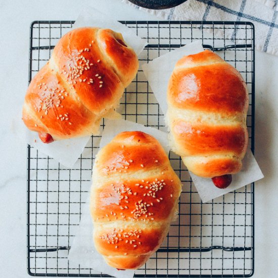 Chinese Hot Dog Buns