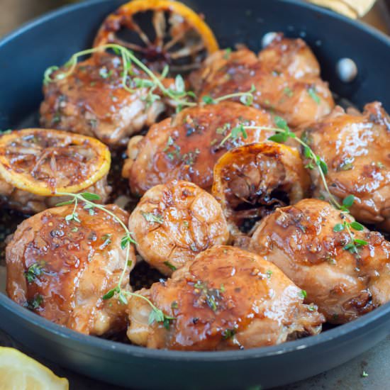 Sticky Lemon Chicken