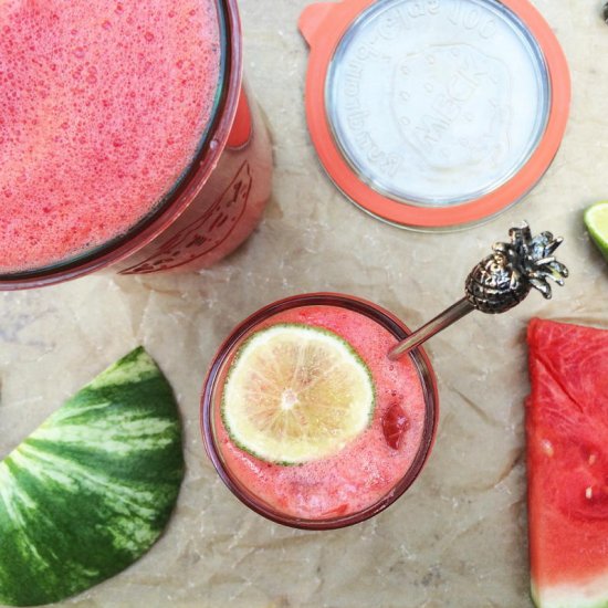 Watermelon lime juice