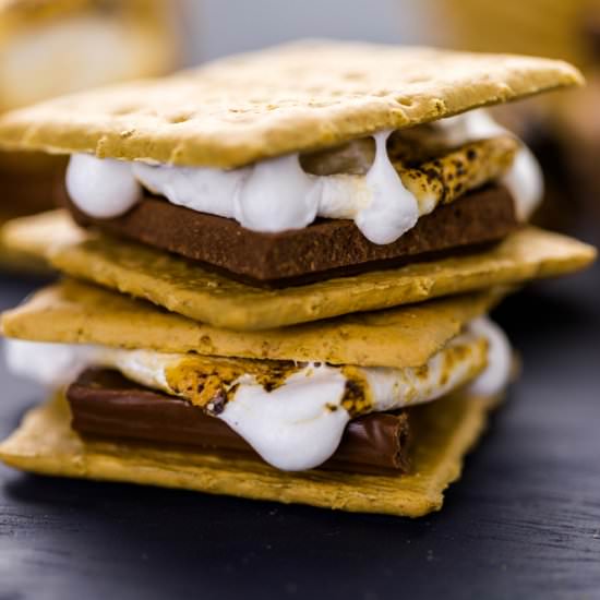 Gooey Vegan Smores