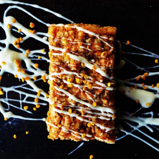 Sweet potato flapjacks