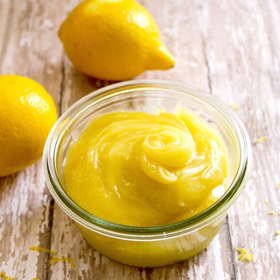 Homemade 10 Minute Lemon Curd