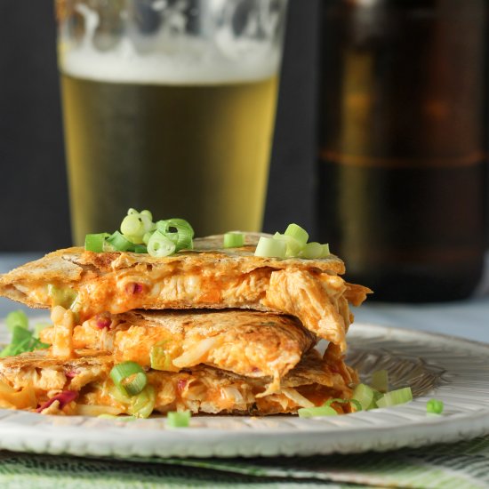 Buffalo Chicken Quesadilla