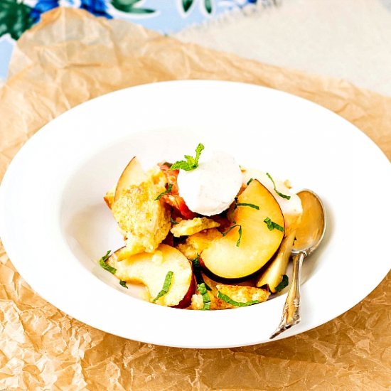 Stone Fruit Panzanella