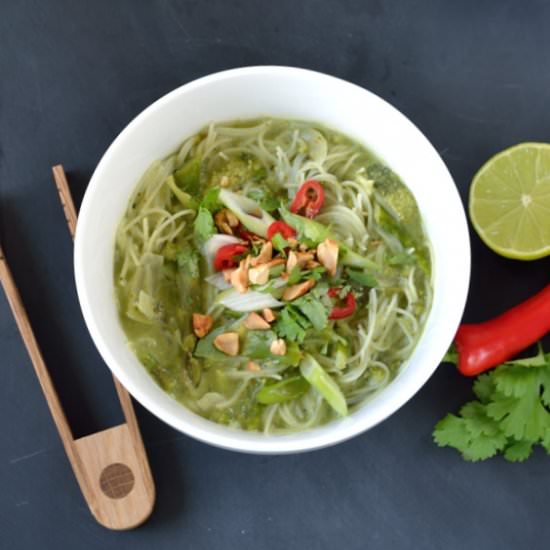 Thai Coconut Noodle Soup