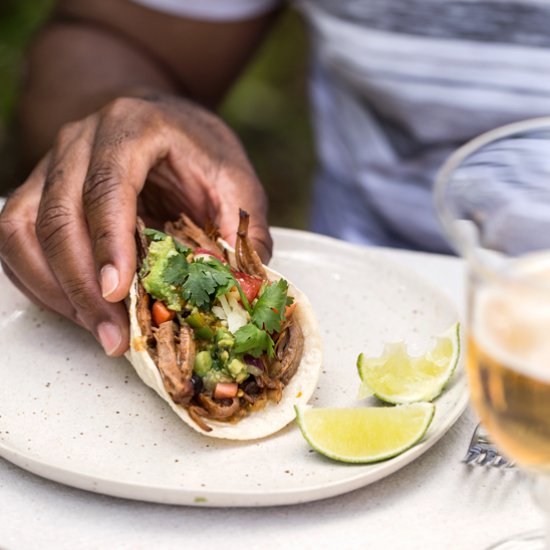 Slow Cooked Beef Brisket Tacos