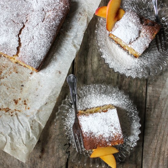 Peach Tea Cake