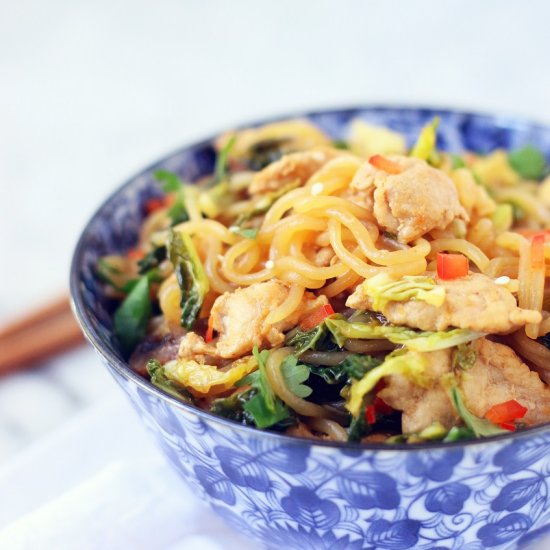 Low Carb Pork Lo Mein