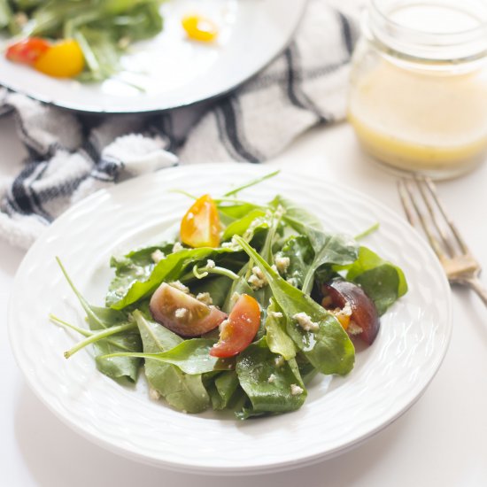 Spinach Heirloom Tomato Salad