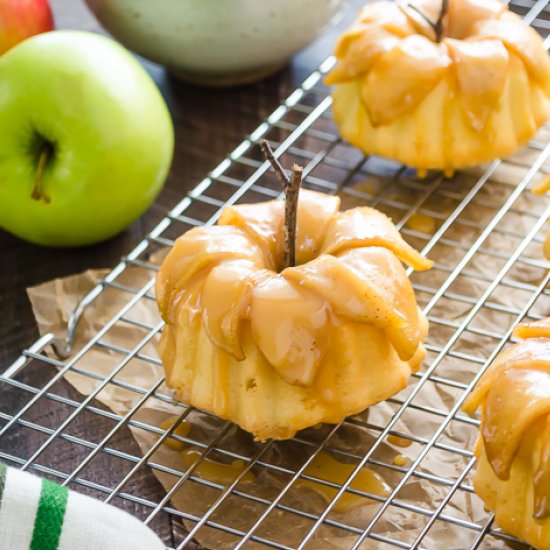 Caramel Apple Pound Cakelettes