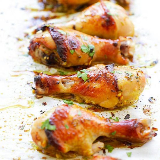 Thai Baked Chicken Drumsticks