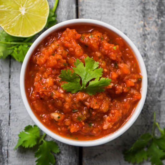 Roasted Summer Salsa