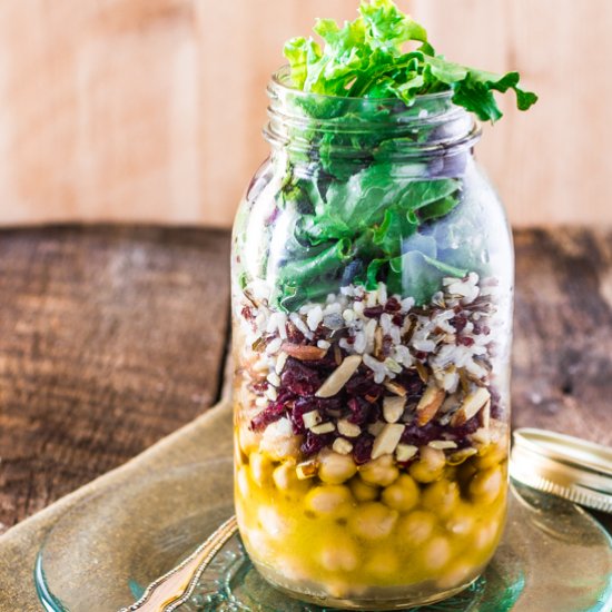 Easy Mason Jar Salad