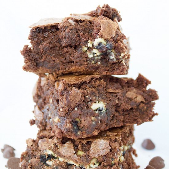 Cookies and Cream Brownies