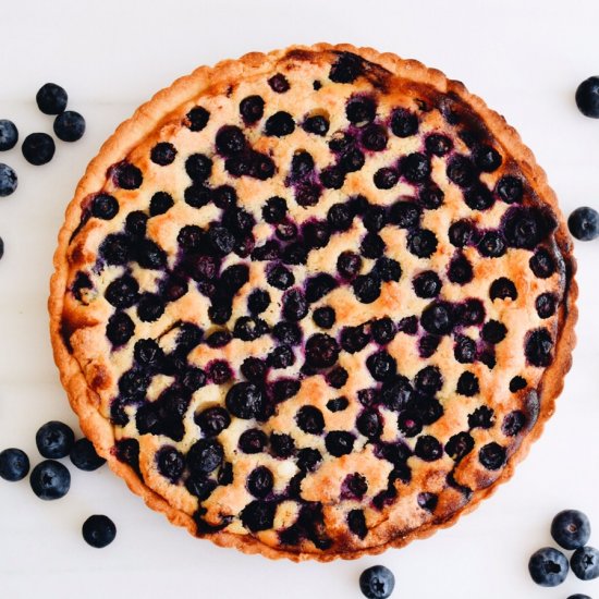 Blueberry Frangipane Tart