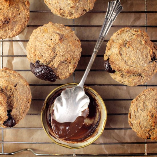 Chocolate Banana Bread Muffins