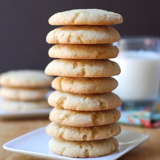 Orange & Brown Butter Sugar Cookies