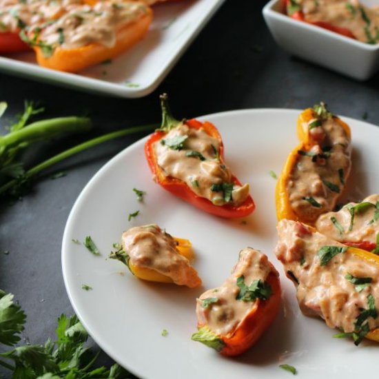 Cheddar Pepper Pimento Boats