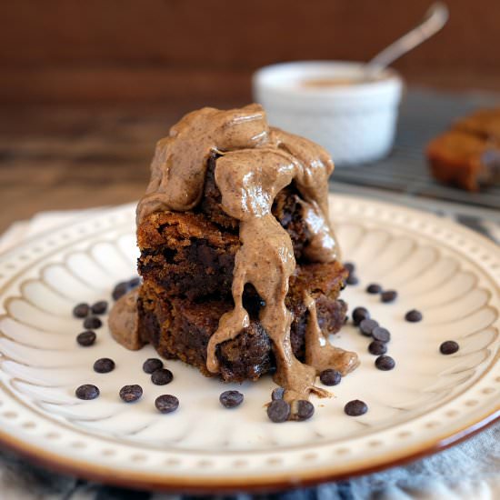 Paleo Pumpkin Blondies