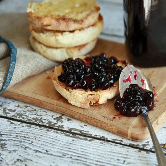 Blackcurrant and Gin Jam