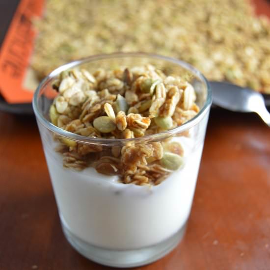 Pumpkin Spice Granola