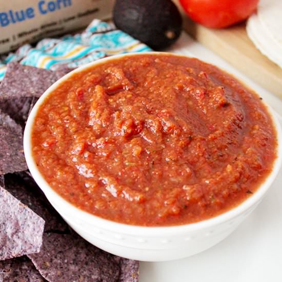 Easy Red Pepper Salsa