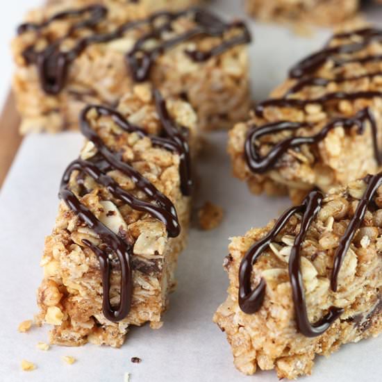 Sweet and Salty Granola Bars